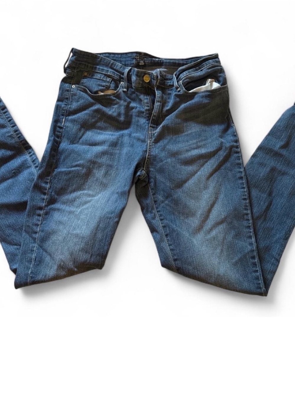 Signature Gold Mid-Rise Blue Denim Jeans